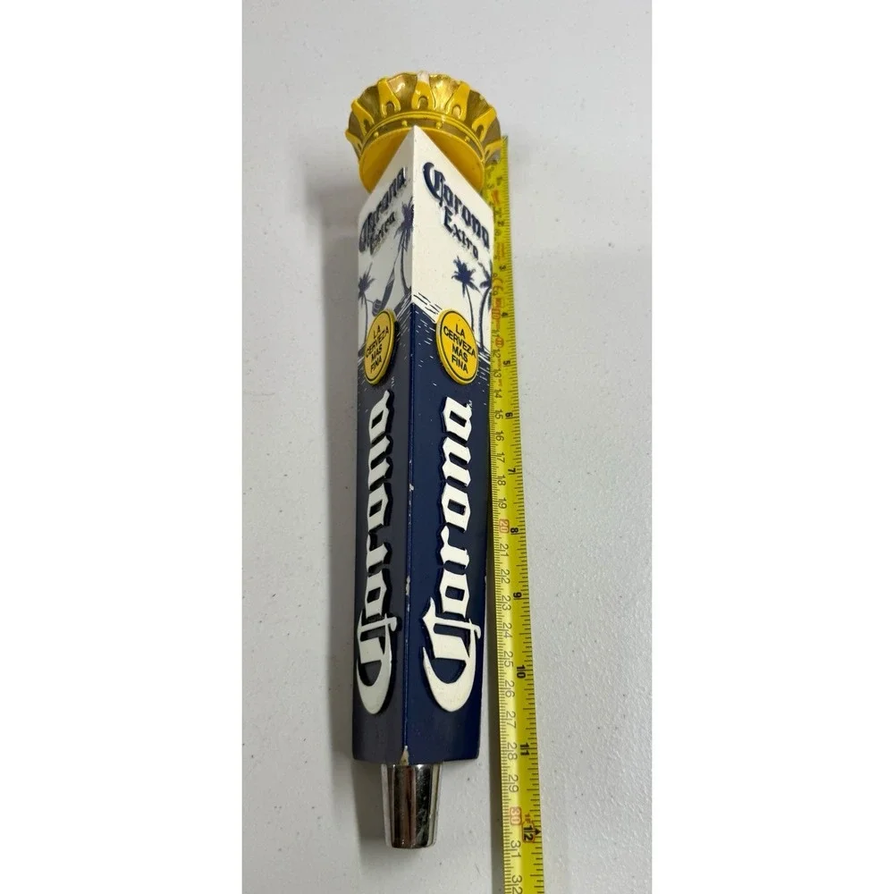Corona Extra Beer Tap Handle Gold Crown Topper Keg 12